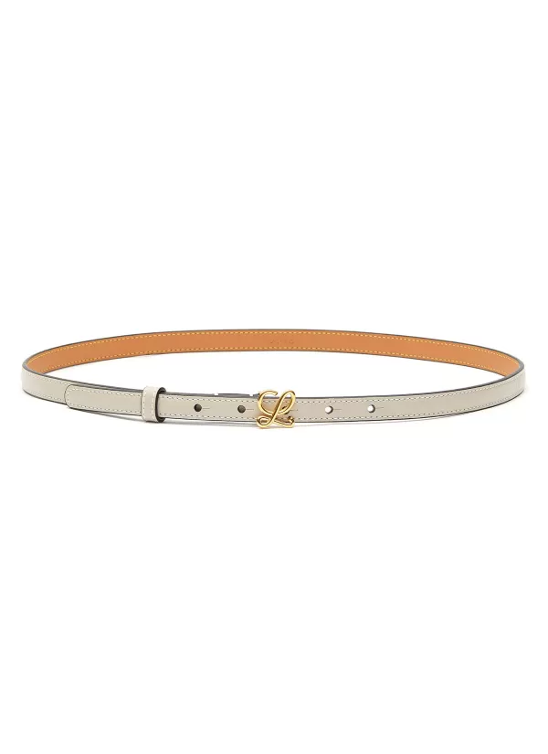 Belts>LOEWE L' Buckle Nappa Leather Belt