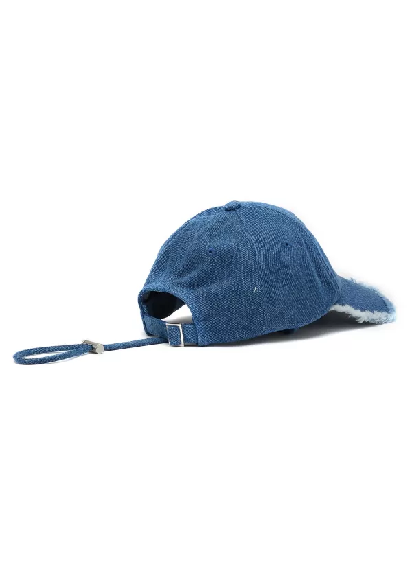 Hats & Gloves>JACQUEMUS La Casquette Artichaut Denim Baseball Cap