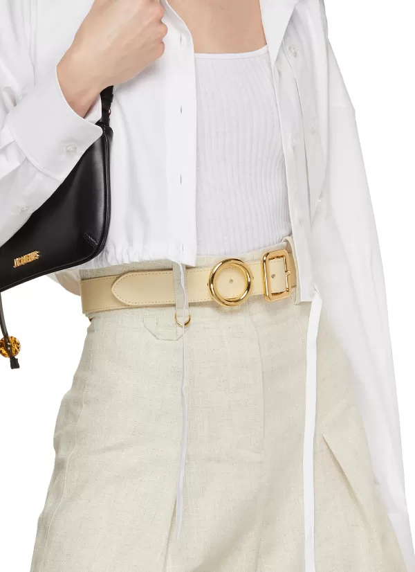 Belts>JACQUEMUS La Ceinture Regalo Leather Belt