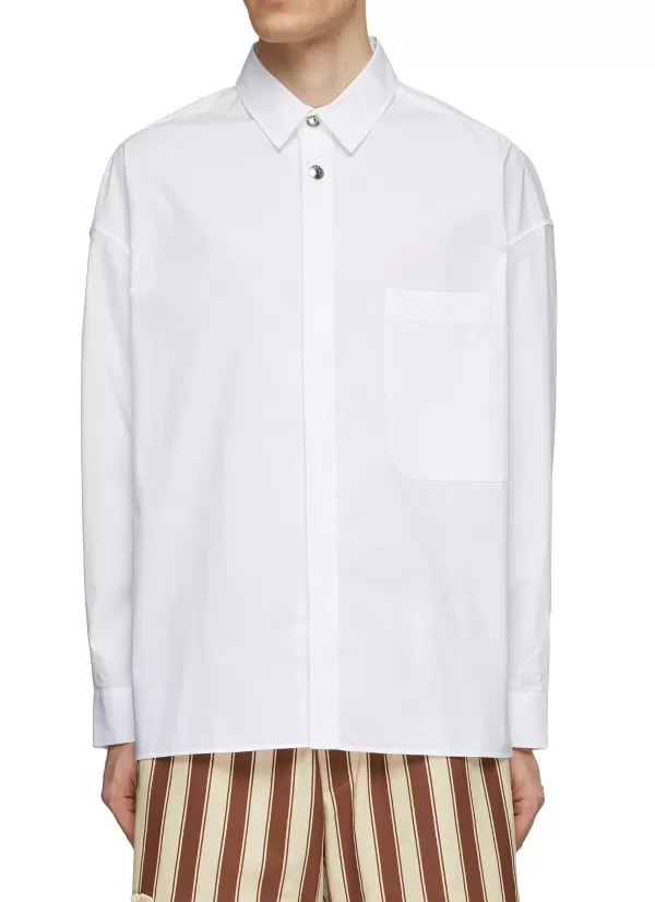 Shirts>JACQUEMUS La Chemise Manches Longue Shirt