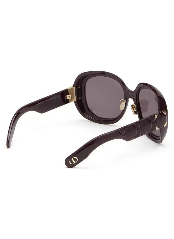 Eyewear>DIOR Lady 95.22 R2F Acetate Round Sunglasses