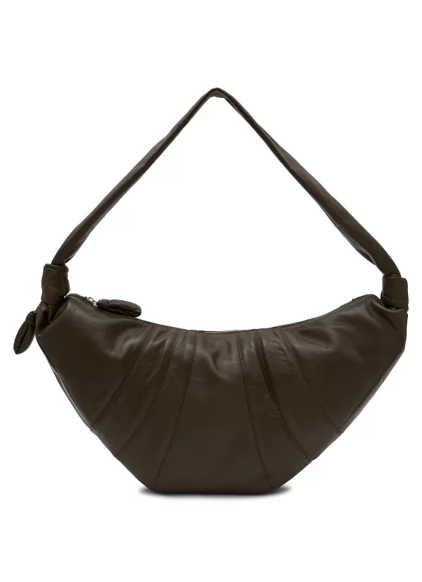 Crossbody>LEMAIRE Large Croissant Leather Crossbody Bag