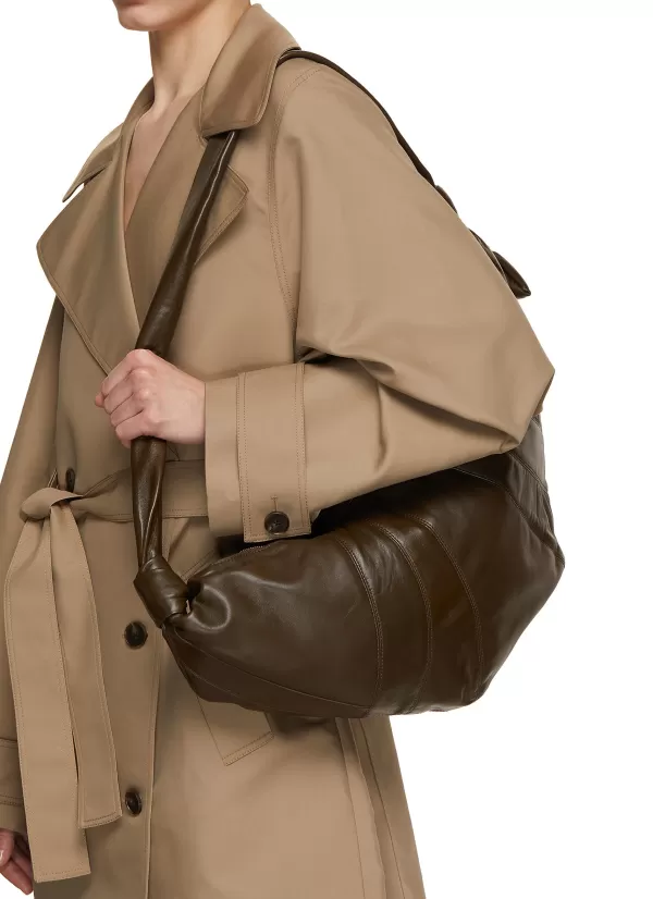 Crossbody>LEMAIRE Large Croissant Leather Crossbody Bag