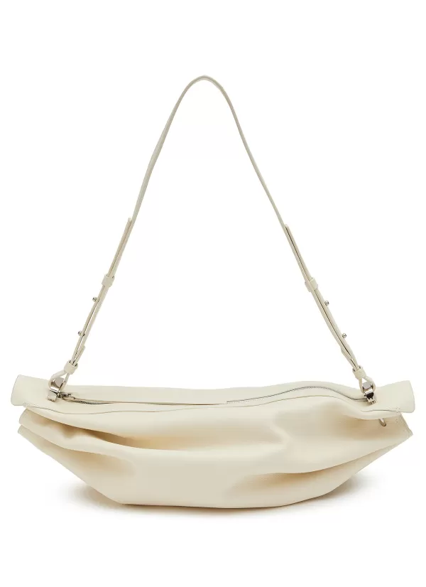 Crossbody>BONASTRE Large Ring Leather Crossbody Bag