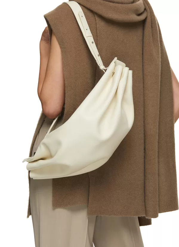 Crossbody>BONASTRE Large Ring Leather Crossbody Bag