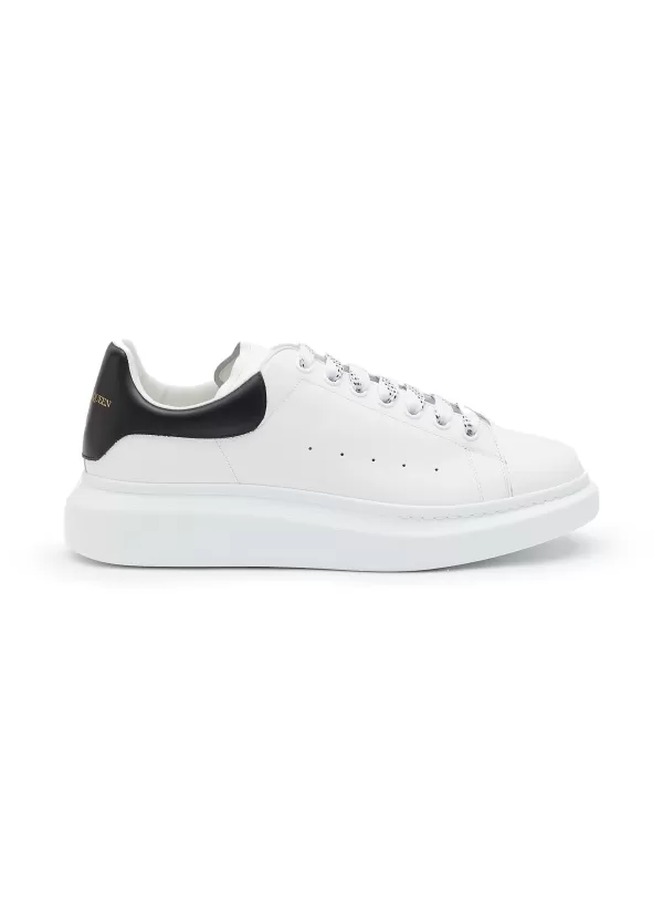 Sneakers>ALEXANDER MCQUEEN Larry' Low Top Lace Up Contrast Tab Wedge Sneakers