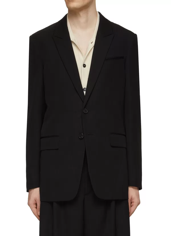 Suits>THE ROW Laydon Water Repellent Wool Blazer