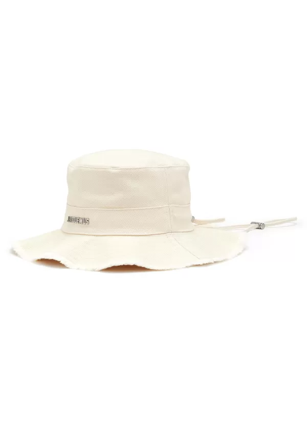 Hats & Gloves>JACQUEMUS Le Bob Artichaut Cotton Bucket Hat