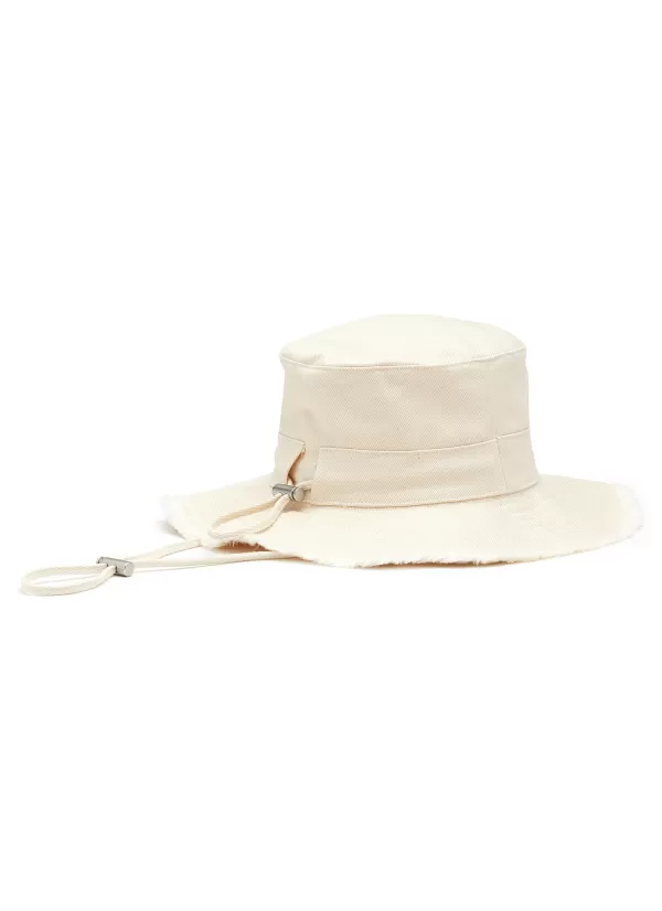 Hats & Gloves>JACQUEMUS Le Bob Artichaut Cotton Bucket Hat