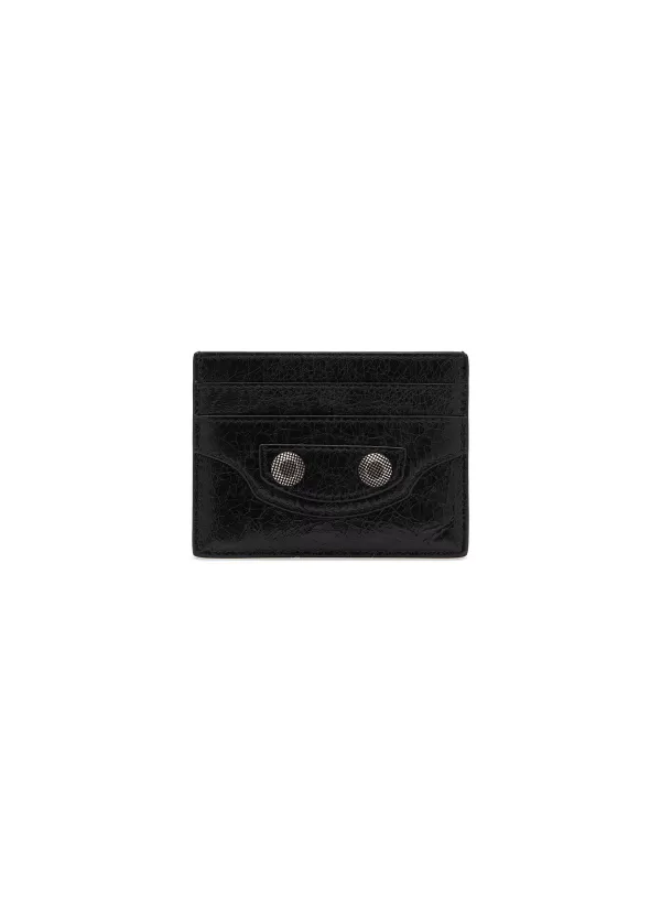 Small Leather Goods>BALENCIAGA Le Cagole Leather Card Holder