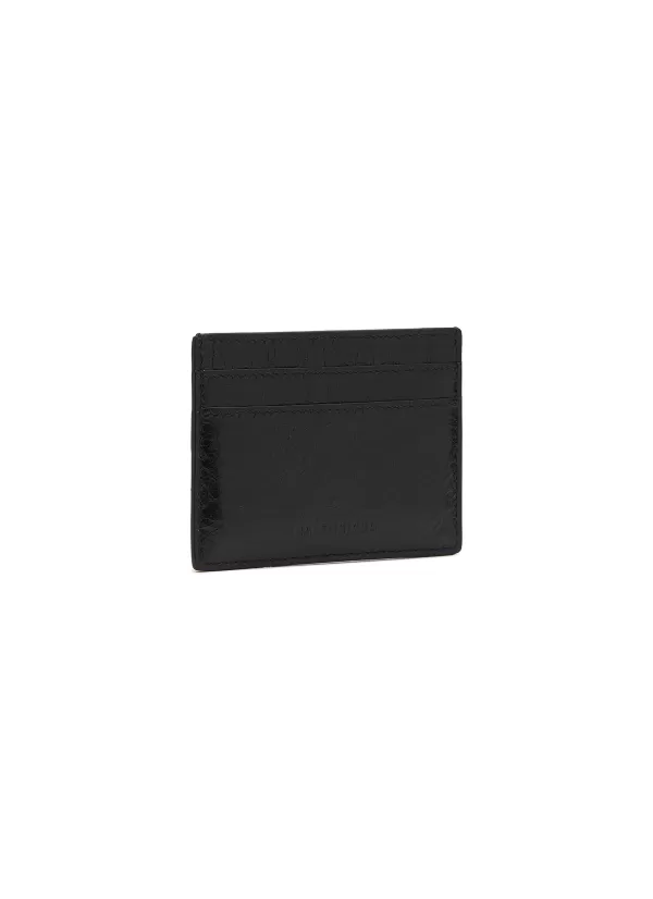 Small Leather Goods>BALENCIAGA Le Cagole Leather Card Holder