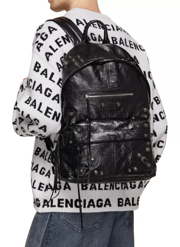 Backpacks>BALENCIAGA Le Cagole M Leather Backpack