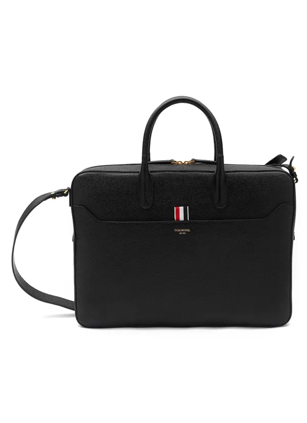 Briefcases>THOM BROWNE Leather Business Bag