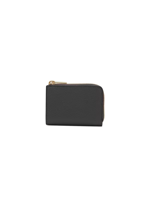 Small Leather Goods>VALEXTRA Leather Coin Cardholder