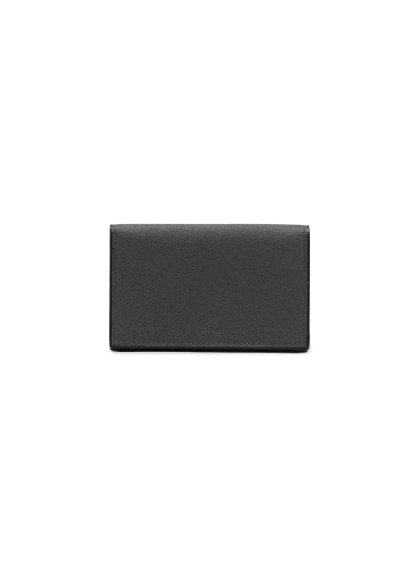 Small Leather Goods>VALEXTRA Leather Flapped Cardholder