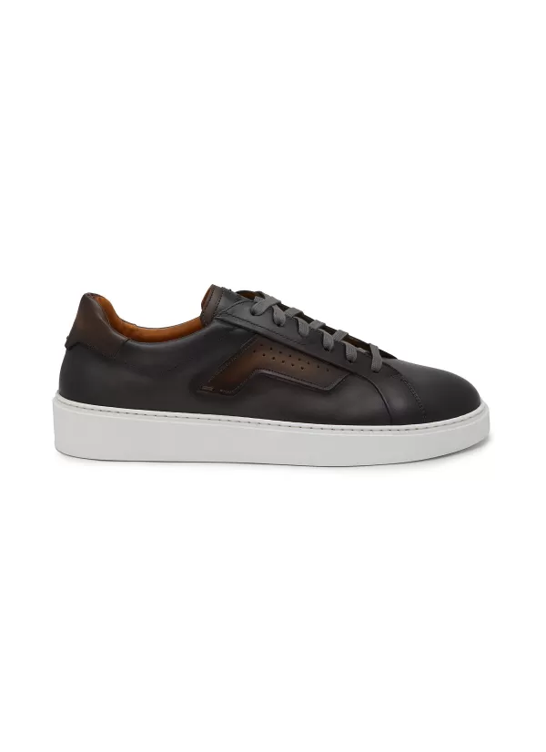 Sneakers>MAGNANNI Leather Low Top Sneakers