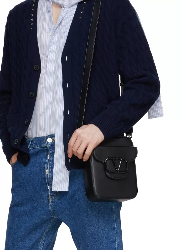 Crossbody>VALENTINO Leather Small Crossbody Bag