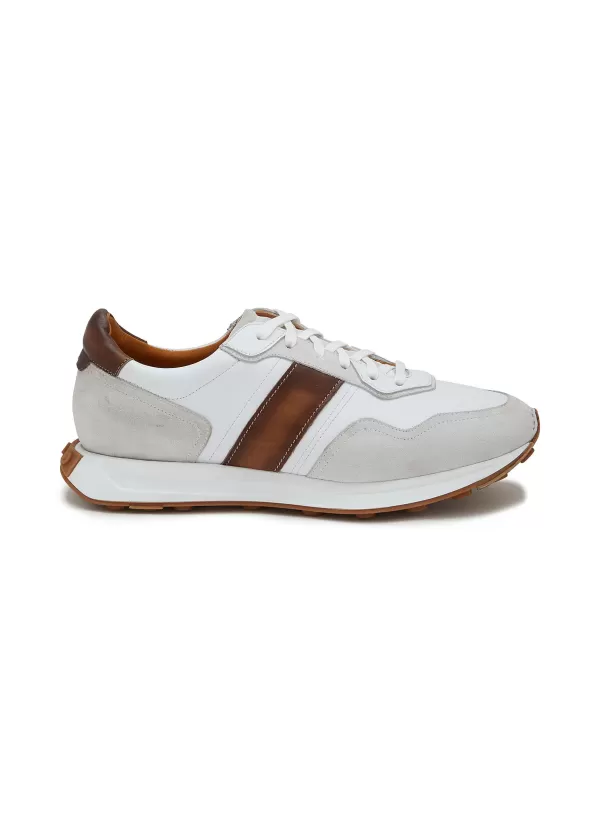 Sneakers>MAGNANNI Leather Suede Sneakers