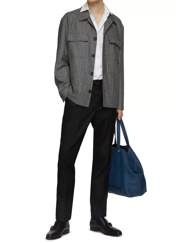 Pants>BRUNELLO CUCINELLI Leisure Fit Pleat Pants