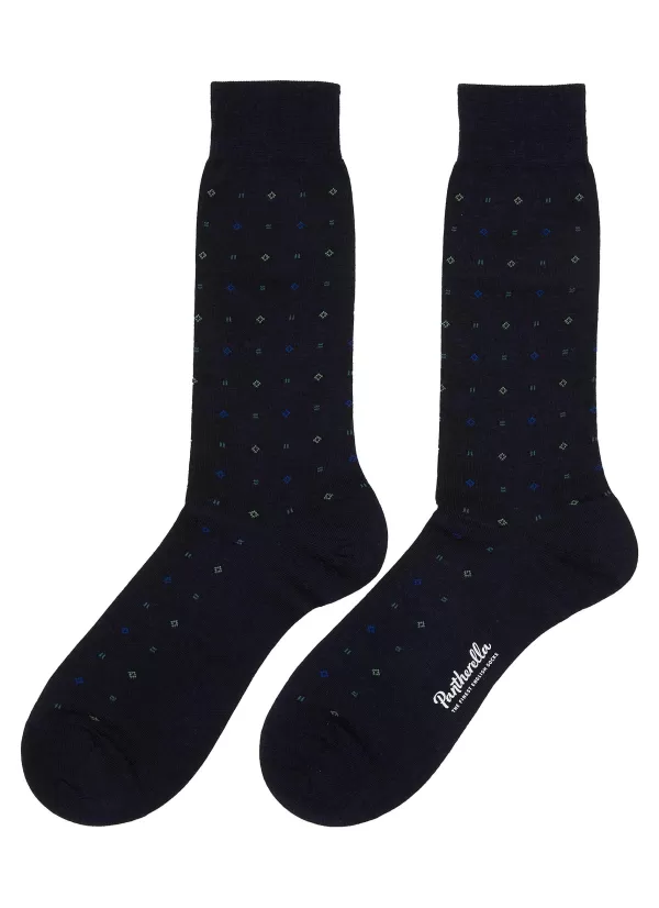 Socks>PANTHERELLA Lewisham Merino Wool Long Ankle Socks