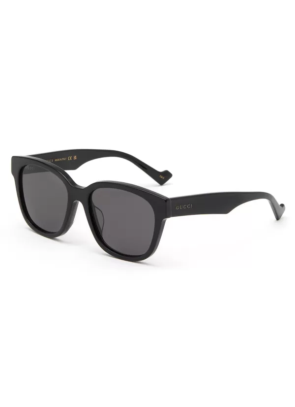 Eyewear>GUCCI Logo Acetate Sunglasses