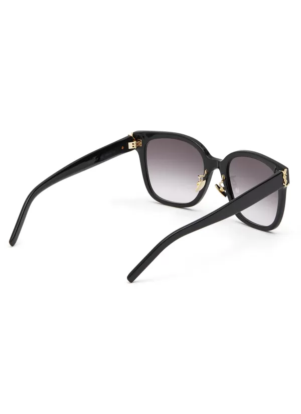 Eyewear>SAINT LAURENT Logo Acetate Sunglasses