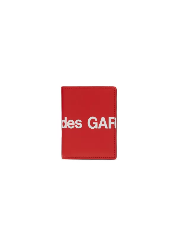 Small Leather Goods>COMME DES GARÇONS Logo Bifold Cardholder