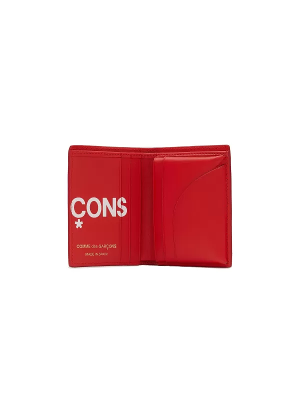 Small Leather Goods>COMME DES GARÇONS Logo Bifold Cardholder