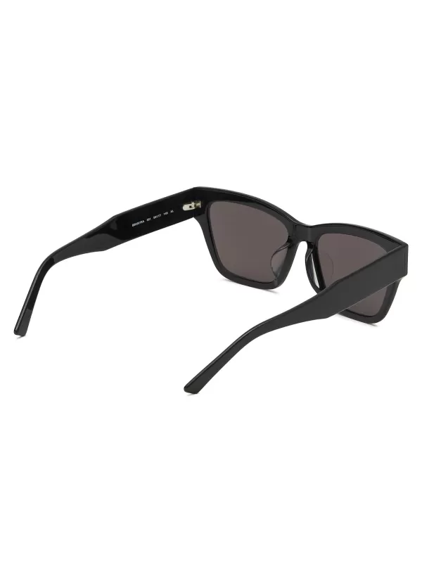 Eyewear>BALENCIAGA Logo Recycled Acetate Sunglasses