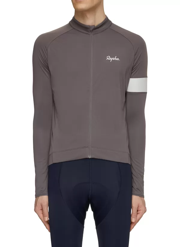 T-Shirts>RAPHA Long Sleeve Core Jersey T-Shirt