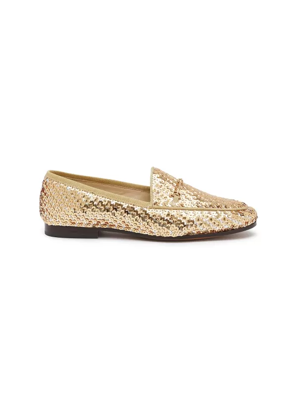 Shoes>SAM EDELMAN Loraine Sequin Kids Loafers