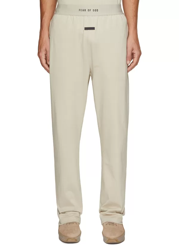 Pants>FEAR OF GOD Lounge Logo Waistband Pants