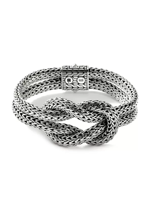 Fine Jewellery>JOHN HARDY Love Knot Sterling Silver Bracelet — Size Ul