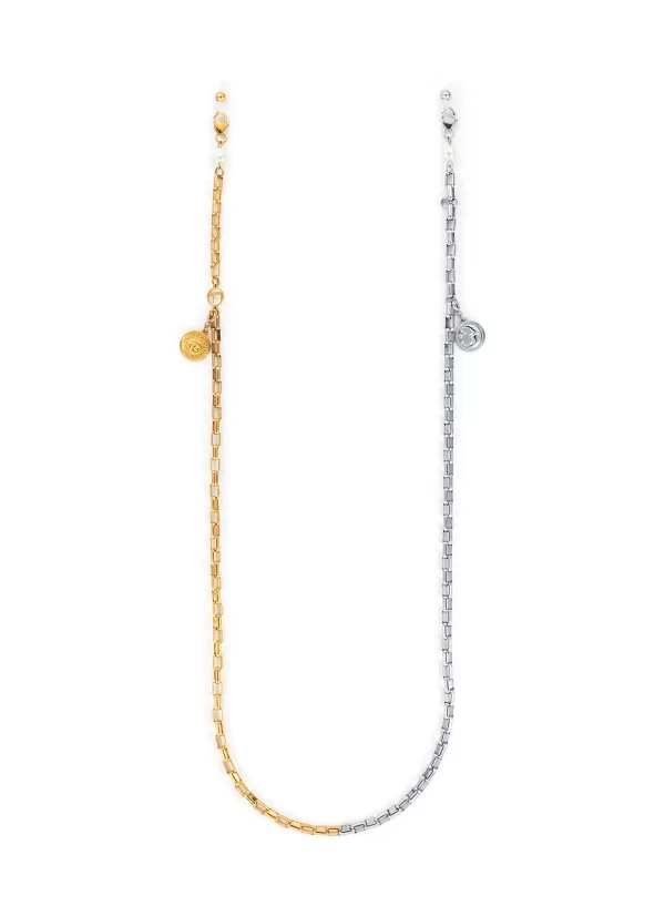 Eyewear>FOR ART's SAKE Luna 18K Gold Plated & Palladium Plated Eyewear Chain