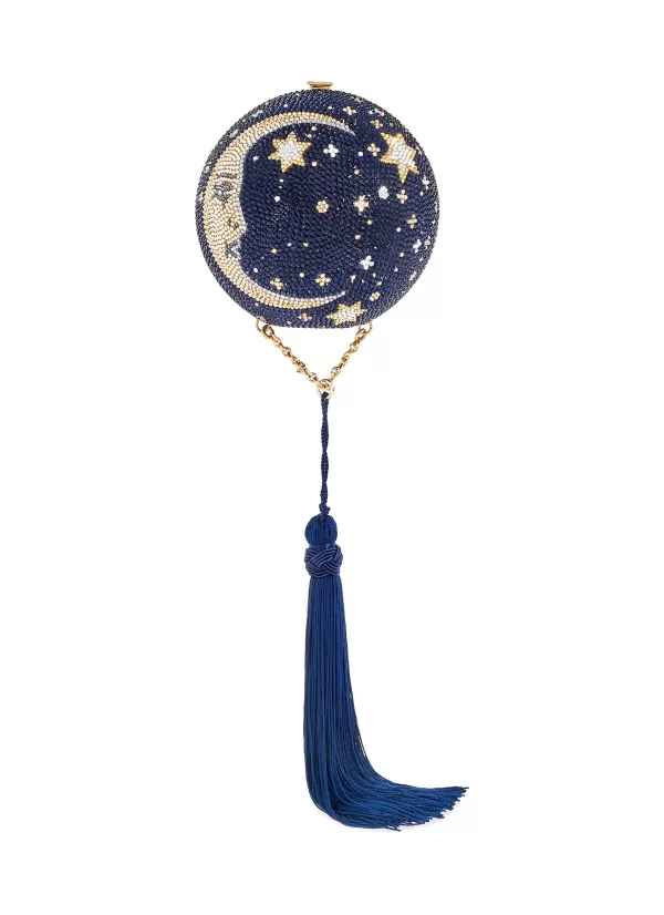 Clutch Bags>JUDITH LEIBER Man On The Moon Clutch Bag