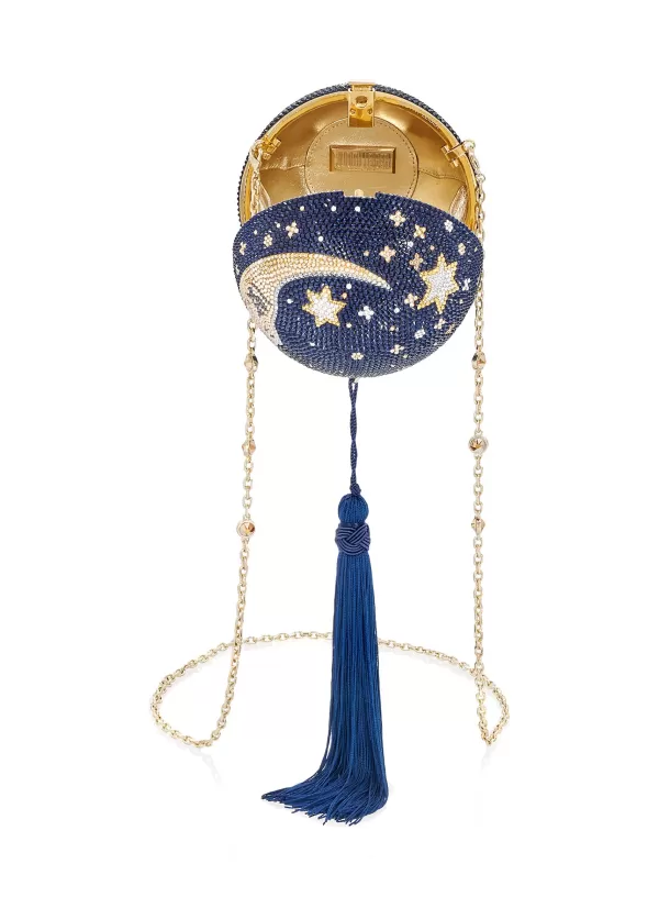 Clutch Bags>JUDITH LEIBER Man On The Moon Clutch Bag