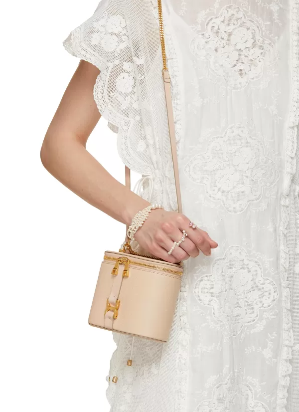 Crossbody>CHLOÉ Marcie Vanity Calfskin Crossbody Bag