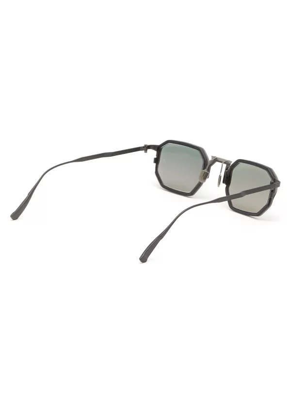 Eyewear>MOVITRA EYEWEAR Marco Gun Acetate Square Sunglasses