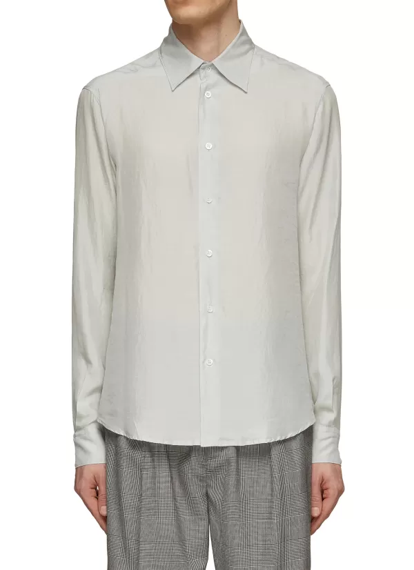 Shirts>BARENA Maridola Tentor Silk Shirt