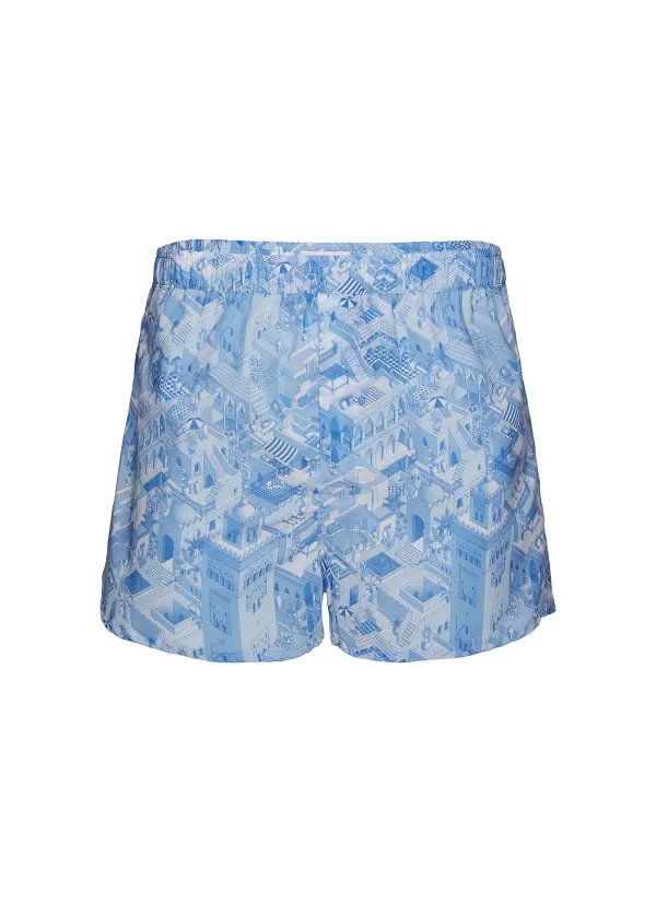 Underwear>DEREK ROSE Marrakech City Print Cotton Boxers