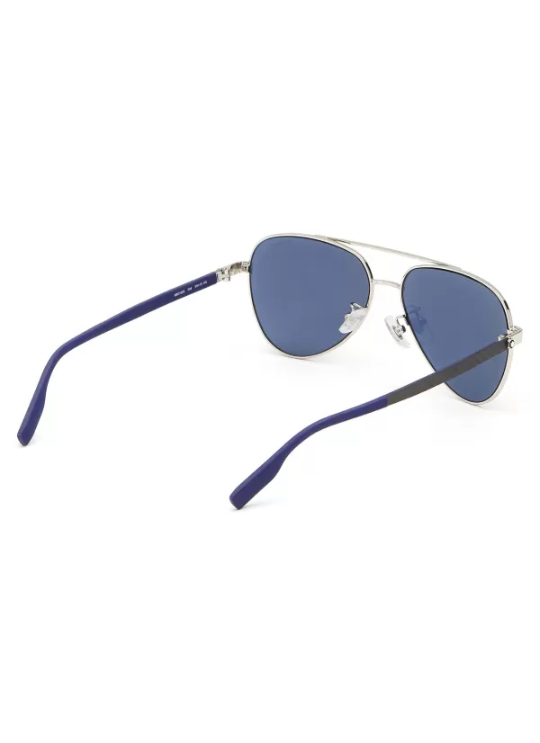 Eyewear>MONTBLANC Mb0182S Metal Aviator Sunglasses