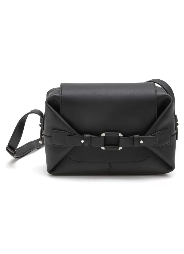 Shoulder Bags>BONASTRE Medium Airbag Leather Messenger Bag