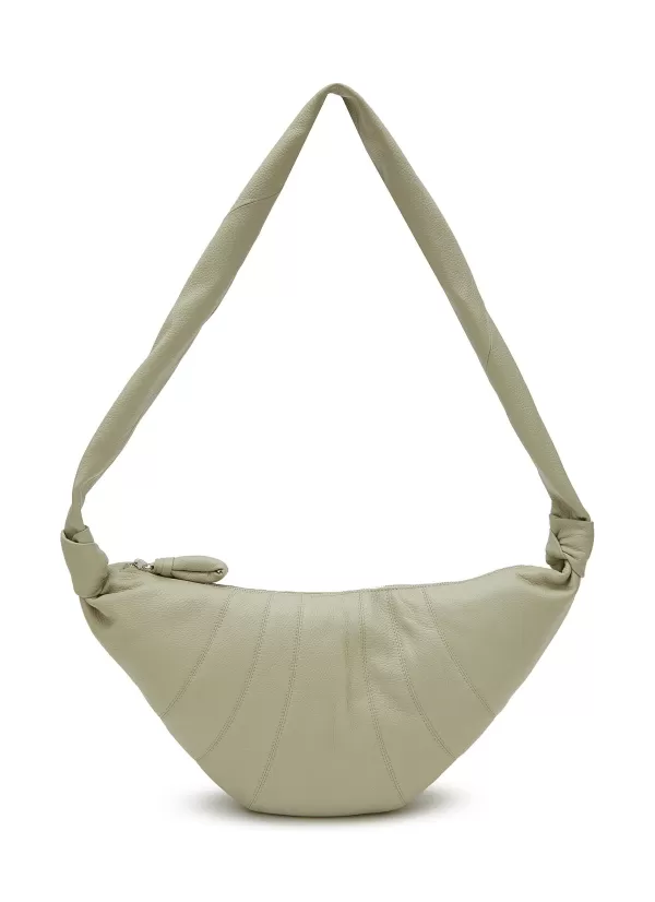 Crossbody>LEMAIRE Medium Croissant Leather Crossbody Bag