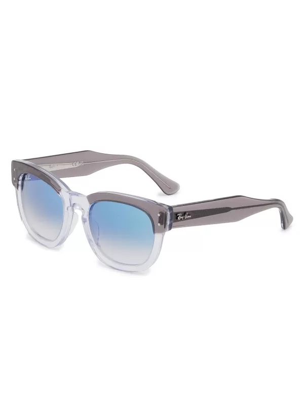 Eyewear>RAY BAN Mega Hawkeye Acetate Sqaure Sunglasses