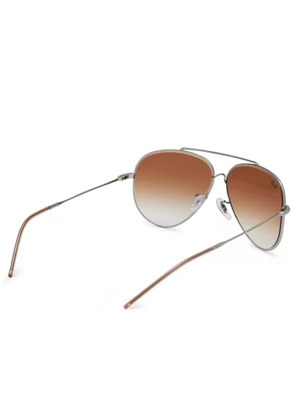 Eyewear>RAY BAN Metal Aviator Sunglasses