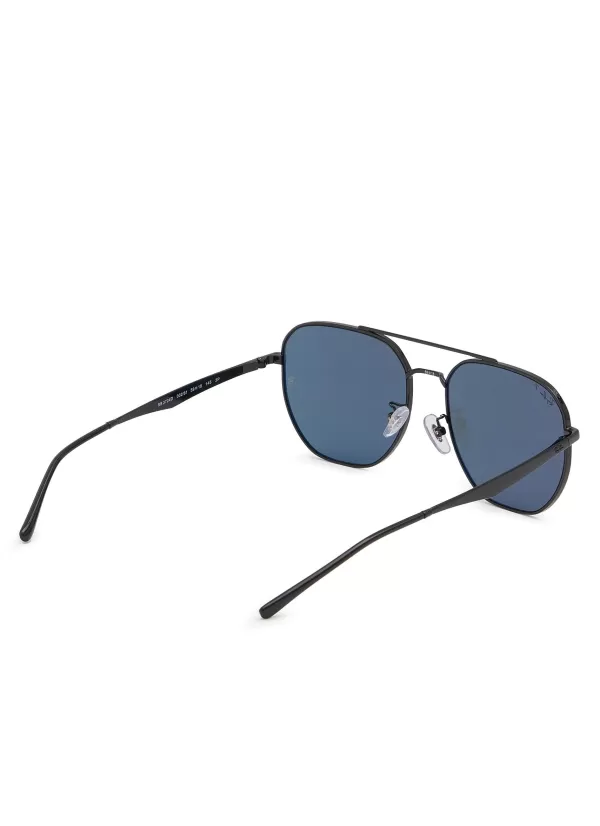 Eyewear>RAY BAN Metal Geometric Sunglasses