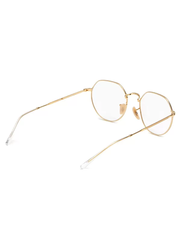 Eyewear>RAY BAN Metal Irregular Optical Glasses