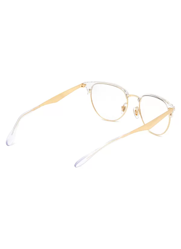 Eyewear>RAY BAN Metal Phantos Wayfarer Optical Glasses