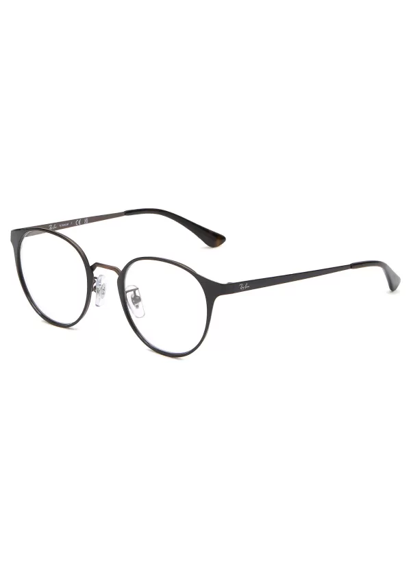 Eyewear>RAY BAN Metal Round Optical Glasses