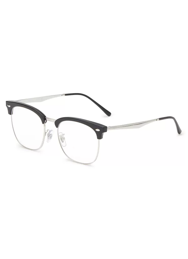 Eyewear>RAY BAN Metal Square Optical Glasses